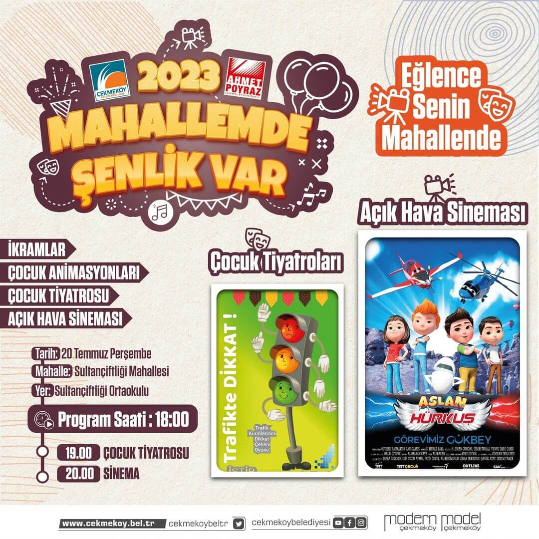 Çekmeköy Belediyesi - Aslan Hürkuş Çocuk Sineması ve Çocuk Tiyatrosu